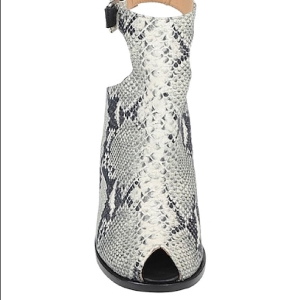 Thakoon Addition Reptile Pattern Peep-Toe Heels S… - image 5